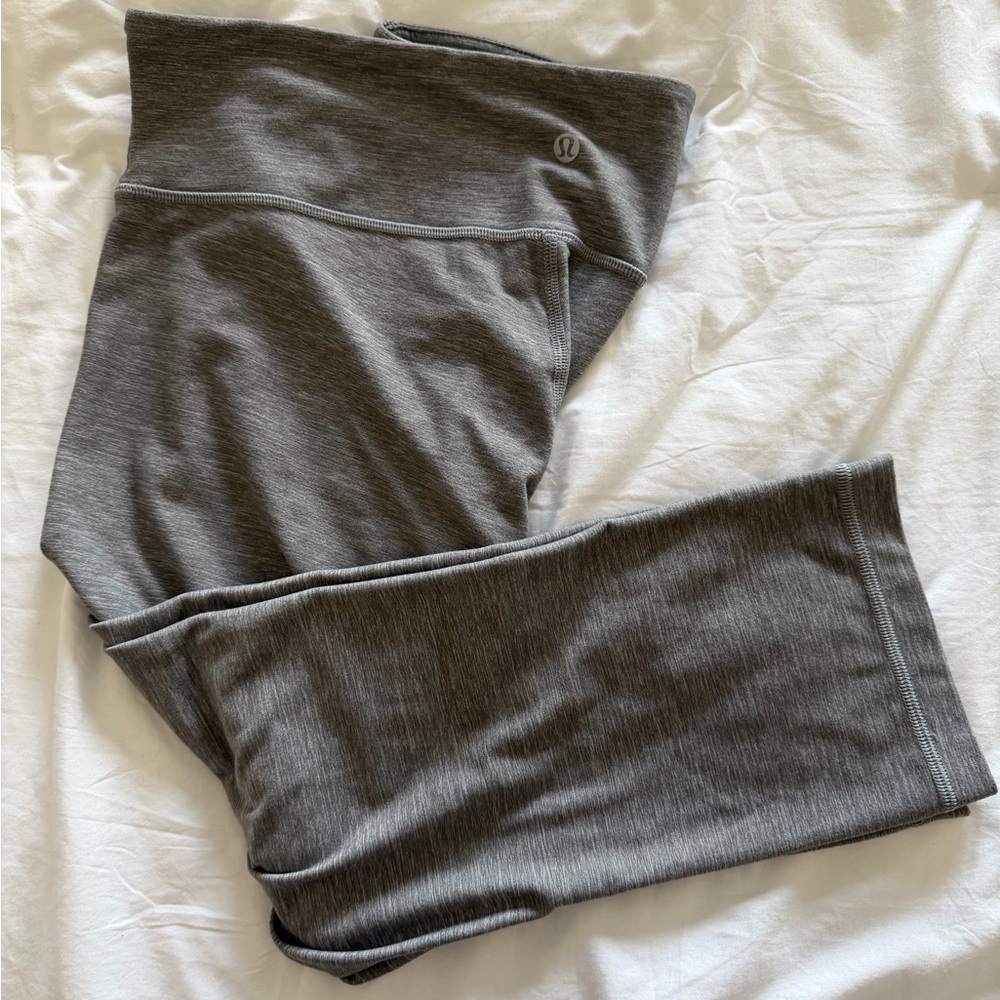 lululemon athletica Align Gray Crop Leggings